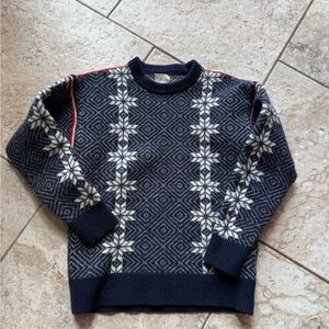 JCrew Lambswool jacquard ski sweater